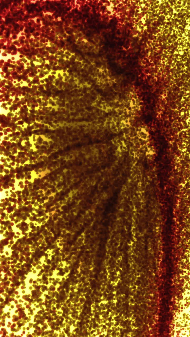 patrón de círculo rojo y amarillo abstracto