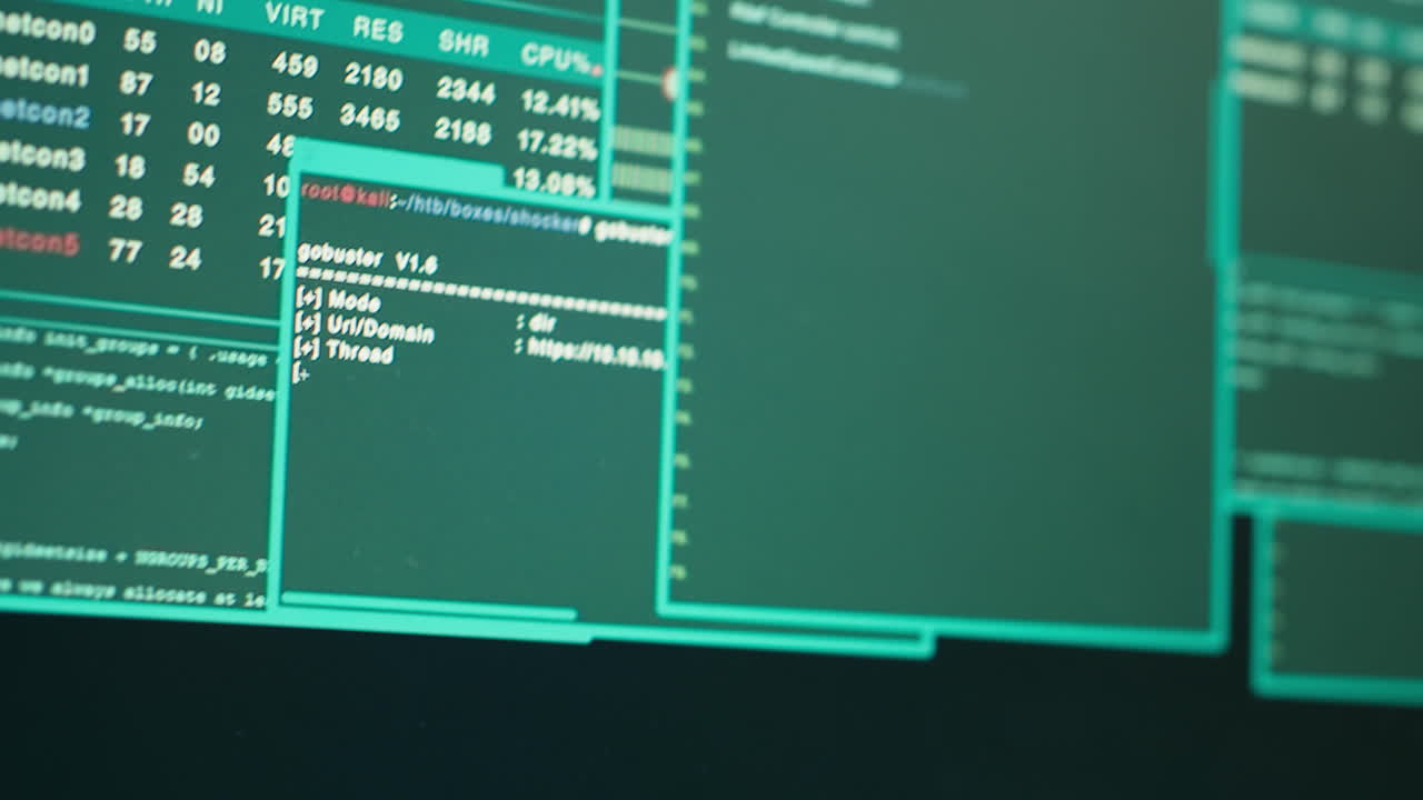Hacker inserting USB stick in computer after managing to steal sensitive data