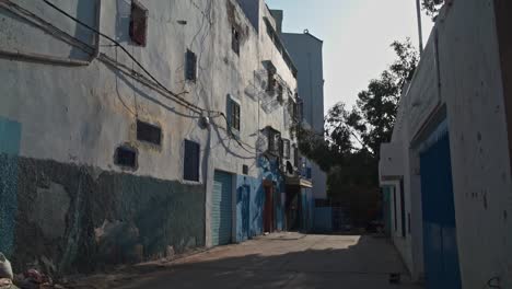 Street-view-with-sun-rising-in-Taghazout