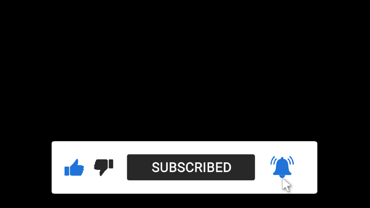 rounded corner subscriber button. Alpha Version