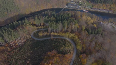 Zagorze-Slaskie-Gebirge-Im-Niederschlesischen-Polen