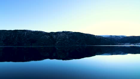 boating-in-the-fjords-surrounding-Bergen,-Norway