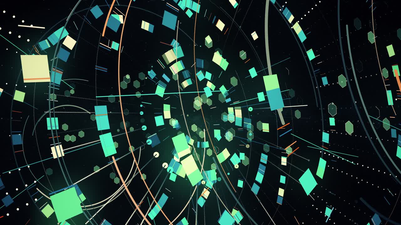 추상적 인 기술 배경