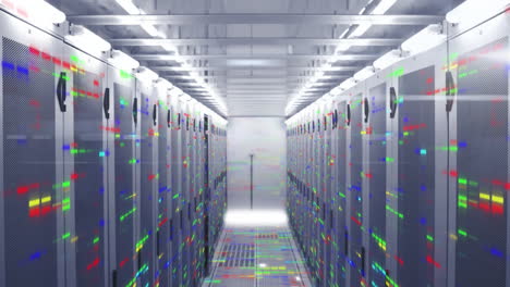 data processing through data processing centre