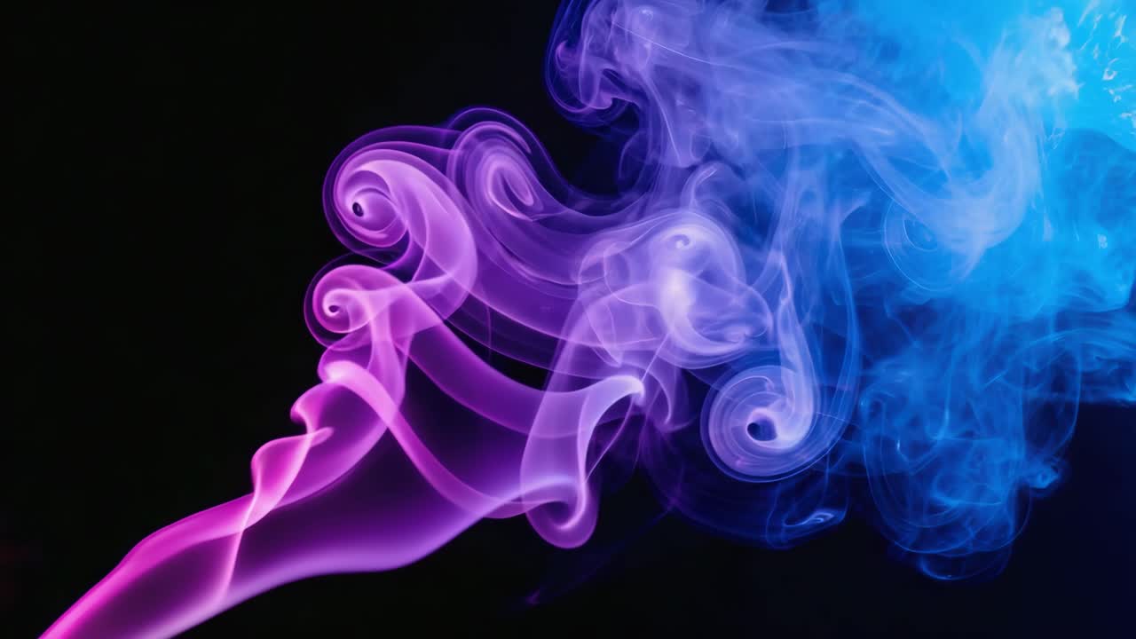 Abstract Smoke Art