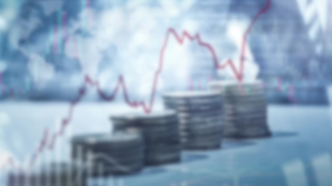 Business stocks investing crypto blurred 4K background investment trading trade banks growth backgrounds for videos