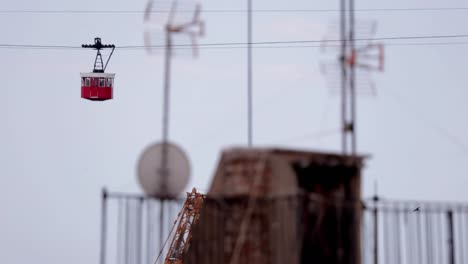 barcelona cablecar zoom 4k 03