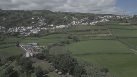 santo antonio del distrito de ponta delgada en las islas azores, portugal