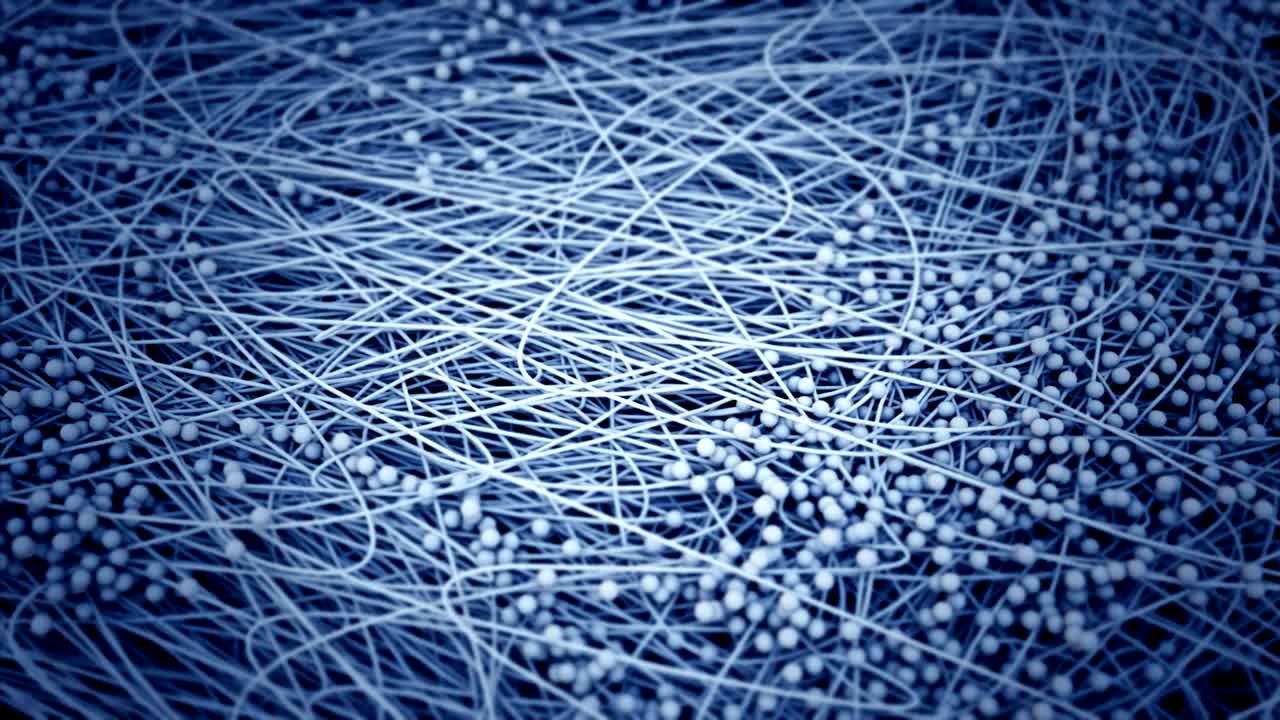 데이터 흐름을 묘사하는 네트워크 개념.