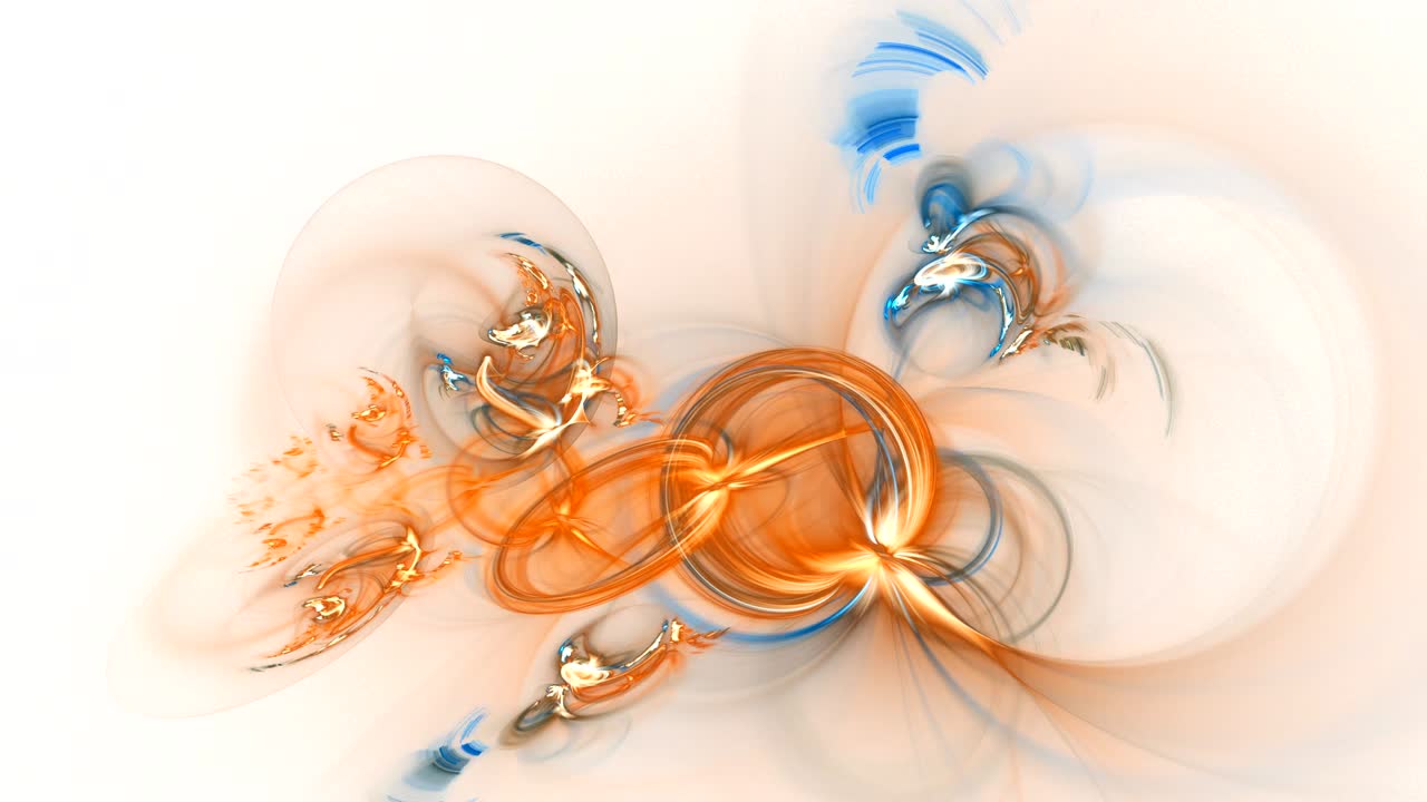 Abstract fractal footage for creative design