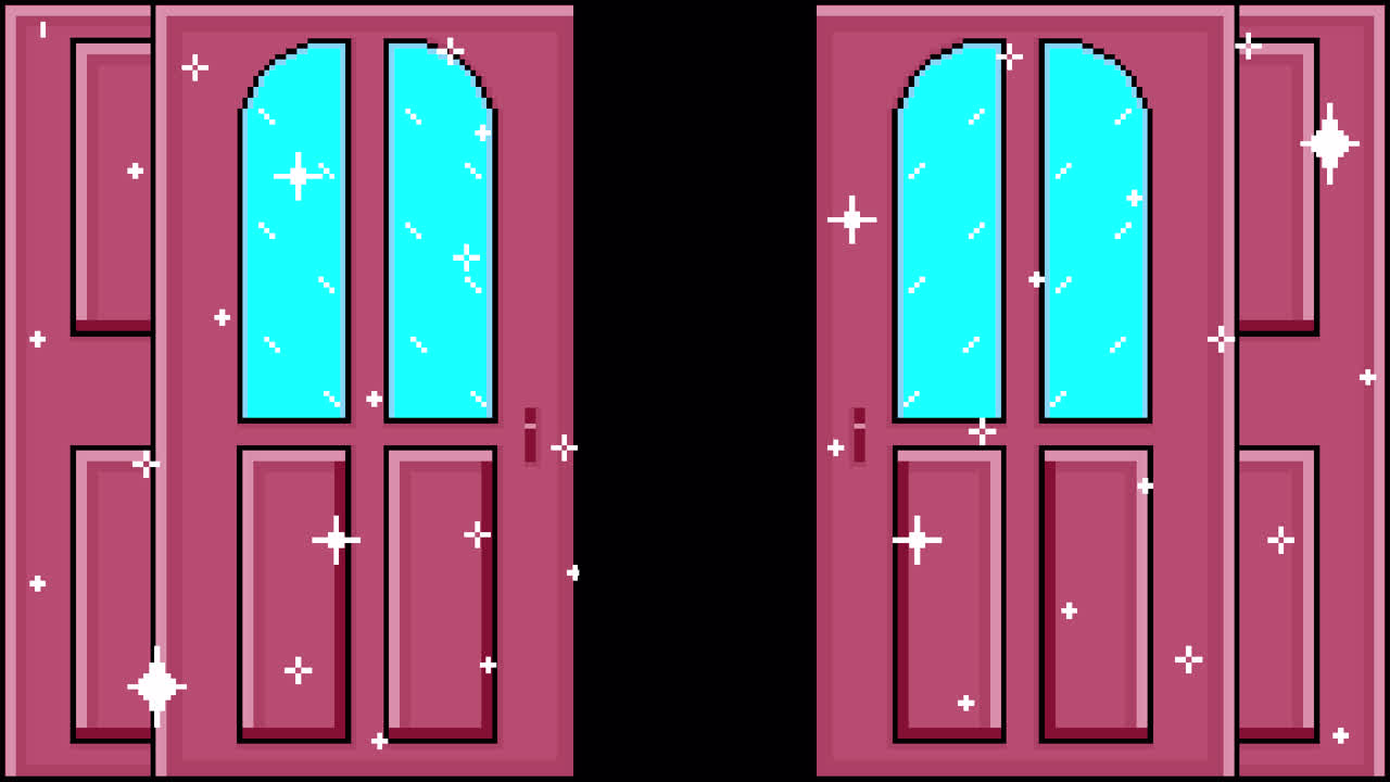 Pixel Chocolate door Transitions. 1080p - 30 fps - Alpha Channel (3).mov