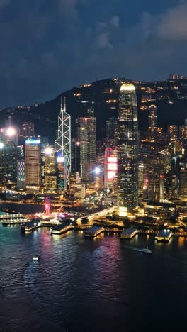 la isla de hong kong desde el cielo 100 noche 3