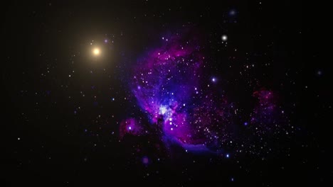 Una-Estrella-Brillante-En-El-Centro-De-Una-Nebulosa-Con-Forma-De-Mariposa