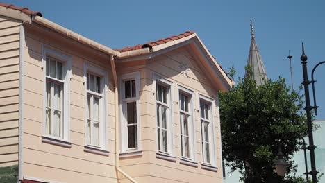 old town house with minarets