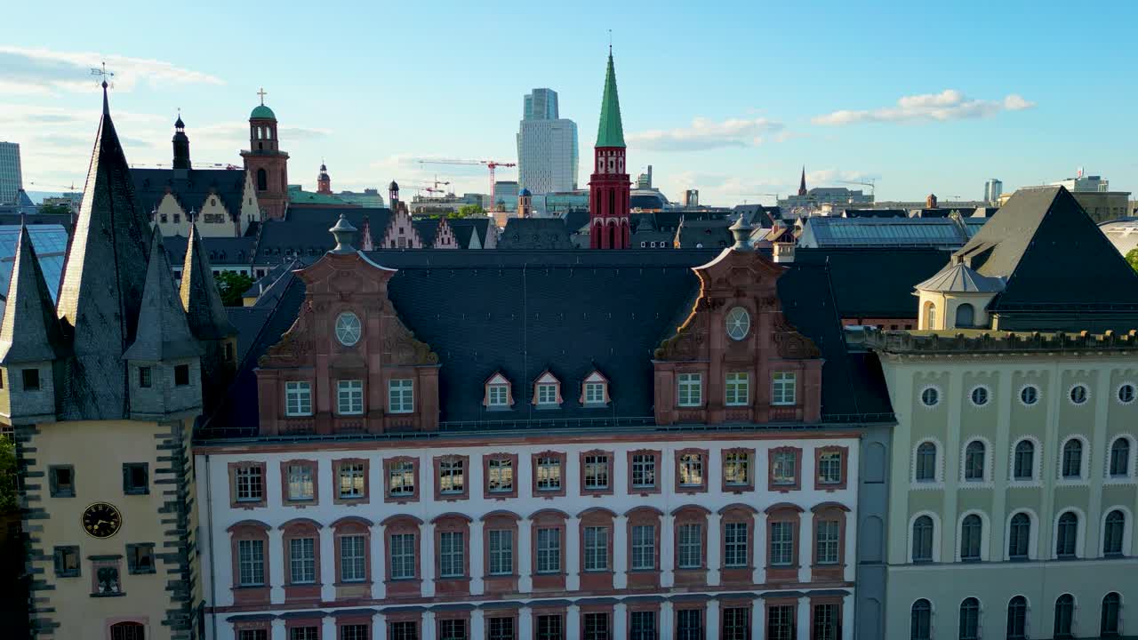 Historical Buildings in Frankfurt, Germany