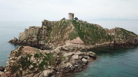 torre degli appiani on island. punta ala. italy