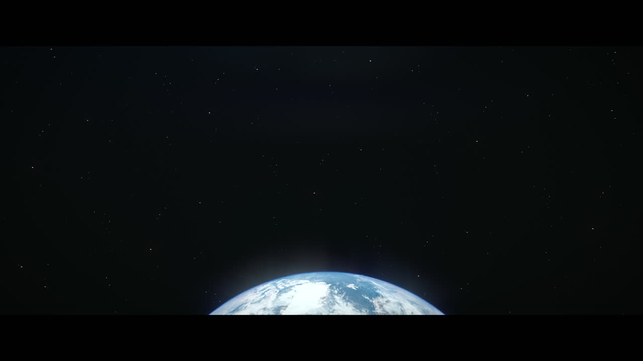la tierra vista desde el espacio
