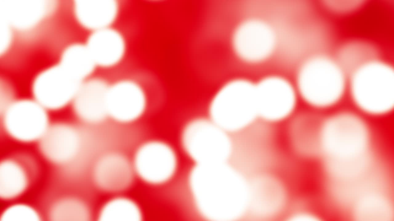 빨간색 입자, 4k 영상