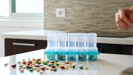 pills and medication organization