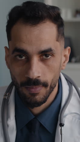 portrait of a doctor with stethoscope