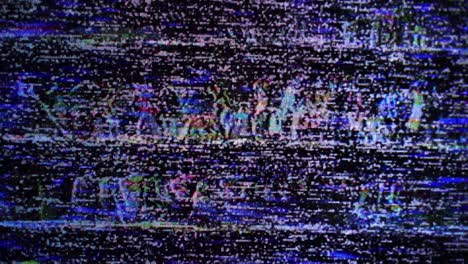 bad tv signal/static image