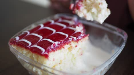 pastel de fresa