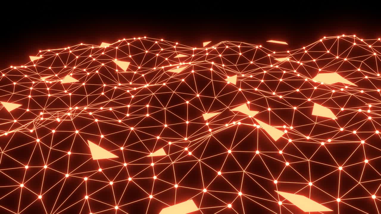 삼각형 플렉서스 기하학적 배경