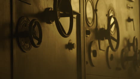 old industrial control panel