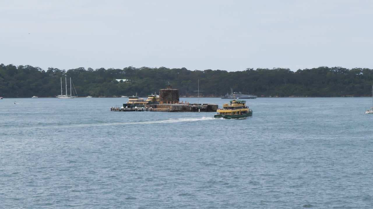 포트 데니슨 (fort denison) - 시드니 하버 국립공원 (sydney harbour national park) 의 일부, 피치구트 섬 (pinchgut island), 시드니, 오스트레일리아