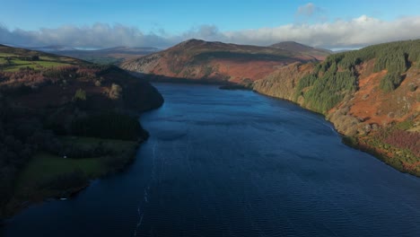 lough dan, wicklow, ireland