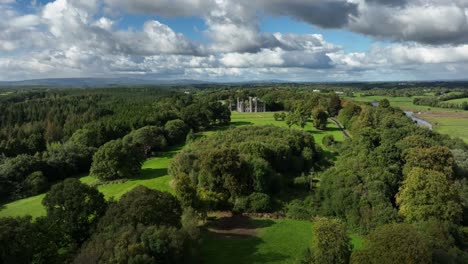 Castillo-De-Saunderson,-Condado-De-Cavan,-Irlanda,-Septiembre-De-2022