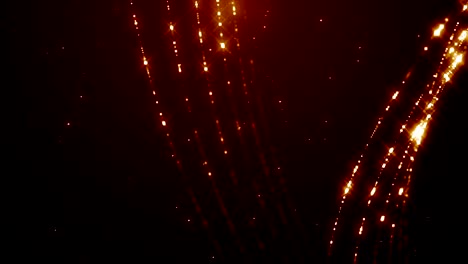 partículas de polvo abstracto luz bokeh títulos de movimiento bucle de fondo cinematográfico