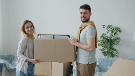 couple moving