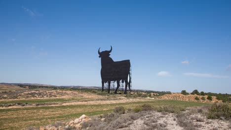 spain bull sign 4k 06