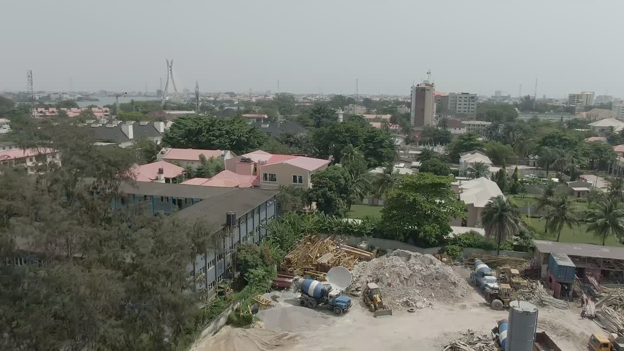 Construction site in lagos