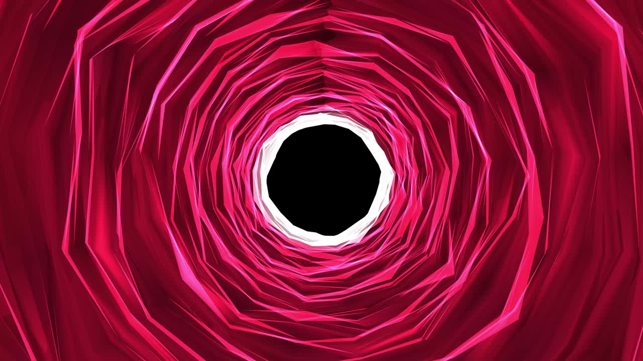 fondo de movimiento de túnel sin costuras 4k