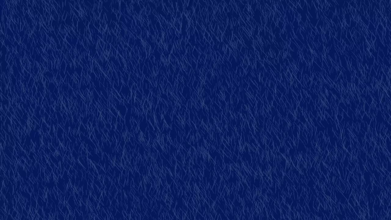 블루 스크린에서 고립된 비가 내리고 있습니다. 나쁜 날씨의 크로마 키, 비방울이 떨어지고 있습니다.