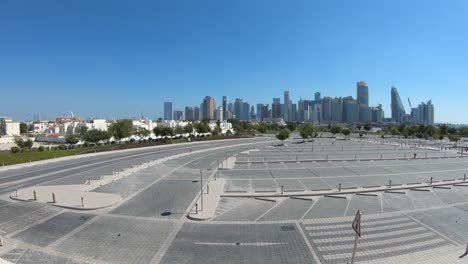west bay and doha mosque