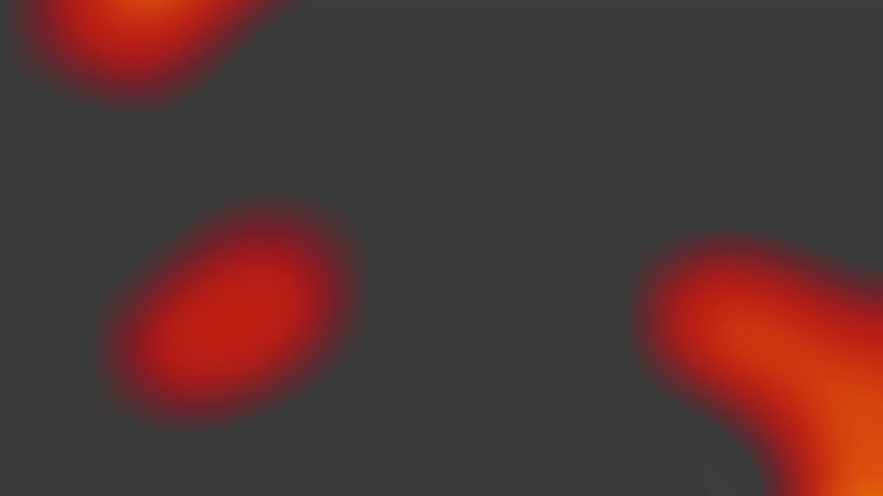 Abstract Blurred Red and Orange Heat Map Backgrounds
