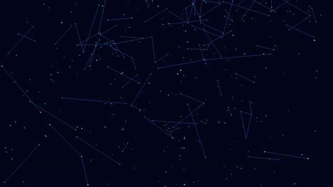 stunning night sky shining stars form intricate constellation shapes