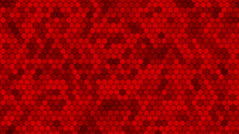 fondo hexagonal rojo abstracto.