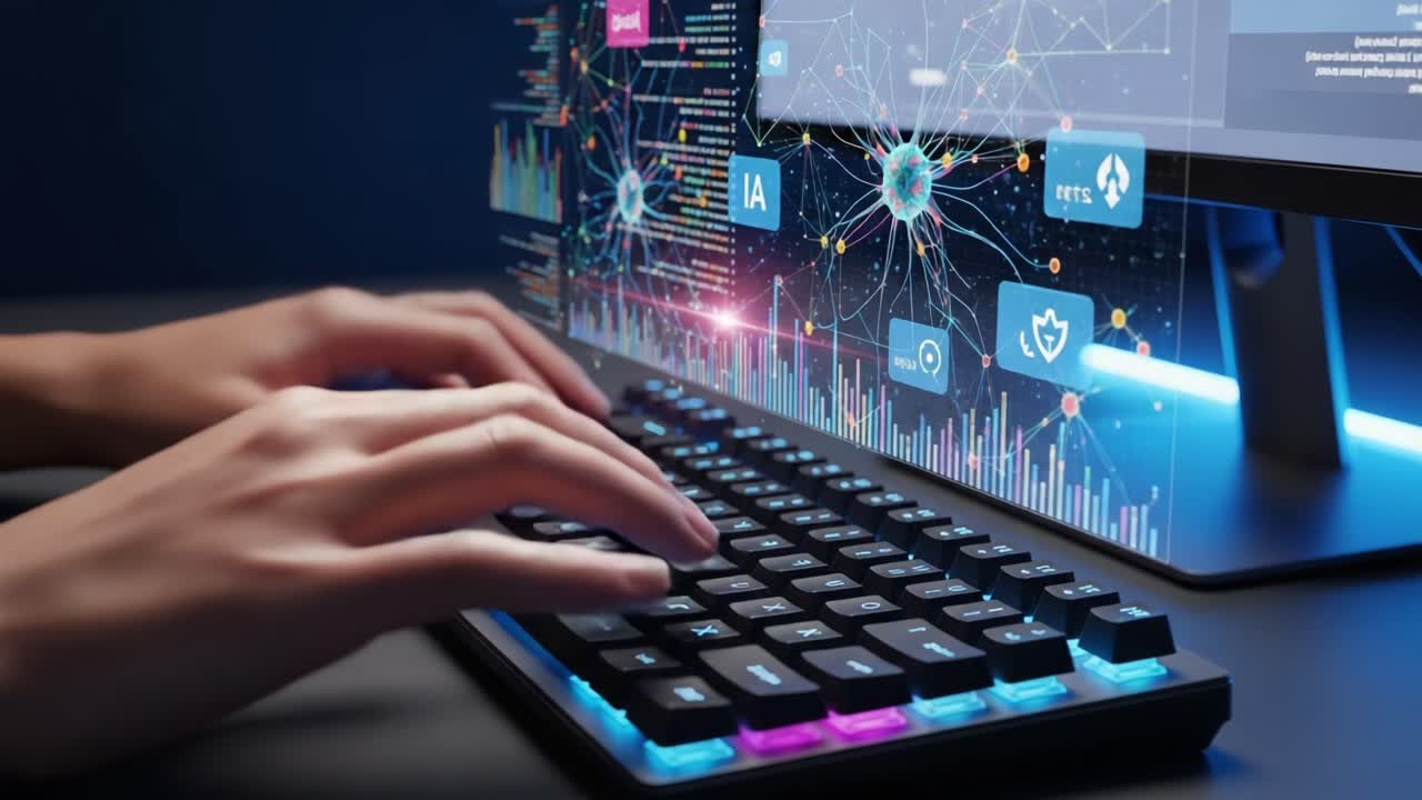 Exploring the Depths of Digital Innovation: A Close-Up on Advanced Computing and Network Interactions with Dynamic Visualizations in the Modern Workspace