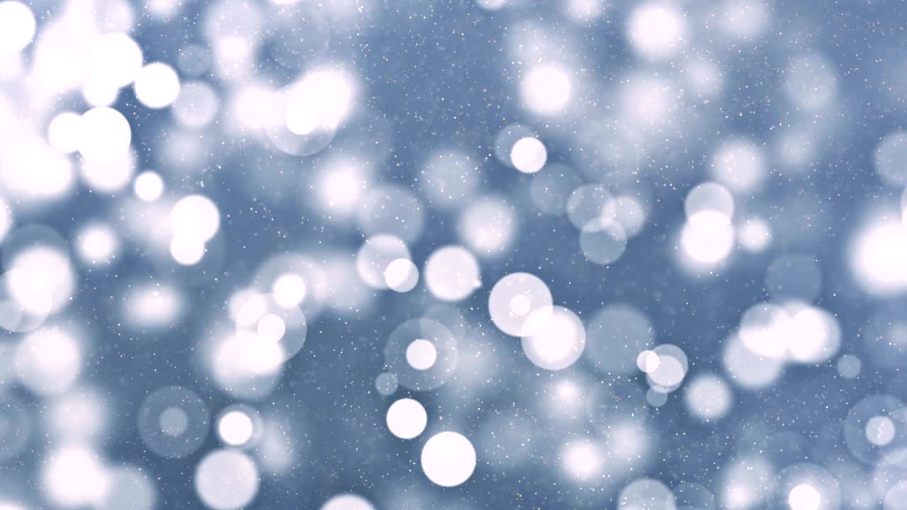 azul con movimiento abstracto parpadeante brillante reluciente fondo bokeh