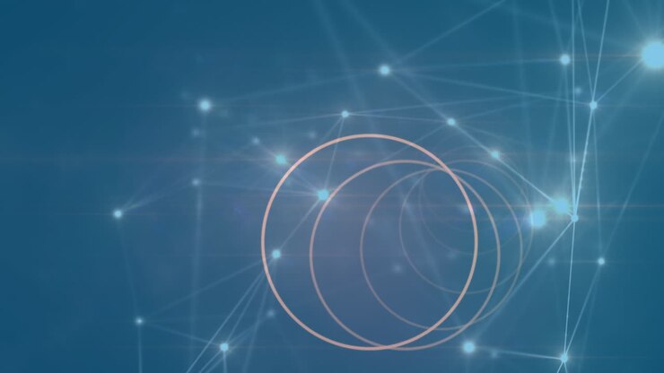 Animation of scope scanning over network of connections