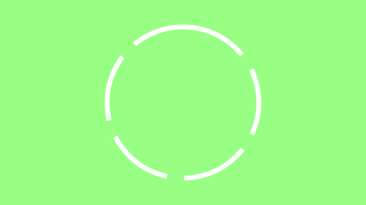 rotación del círculo división pop animación gráficos de movimiento