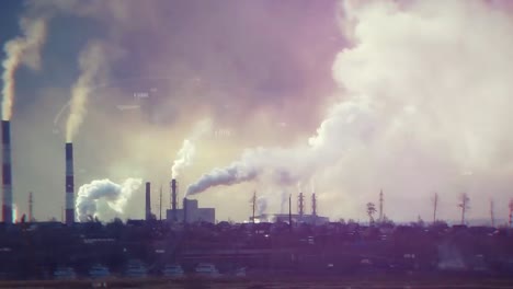 industrial pollution with data visualization