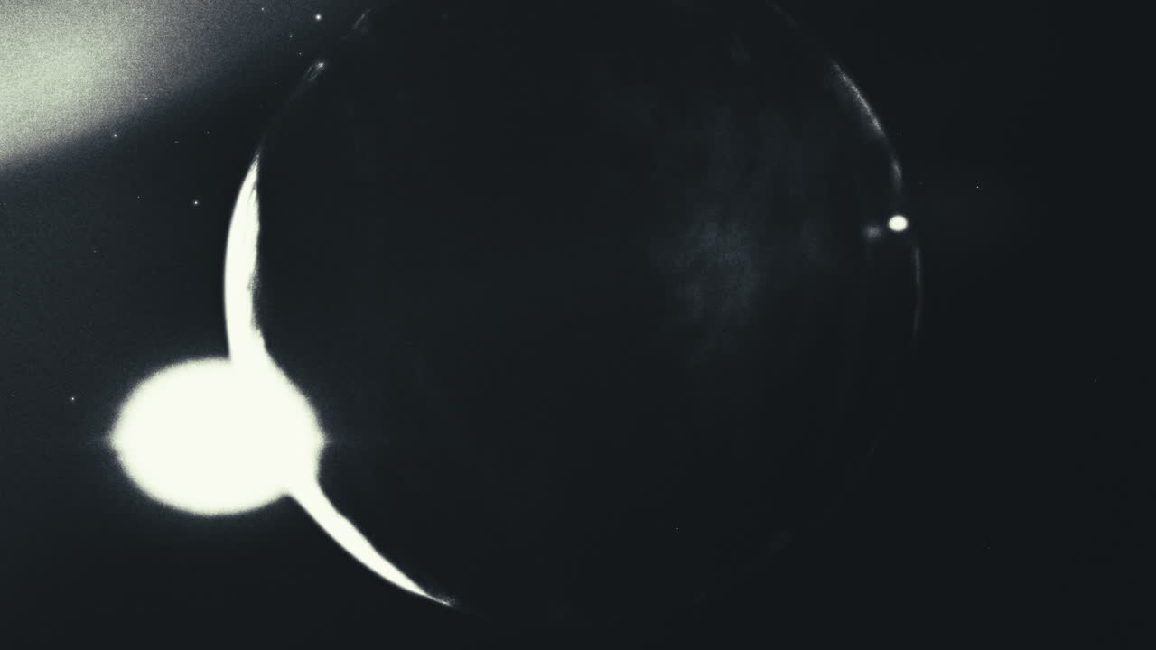 Old footage of weird science experiment - alien planet