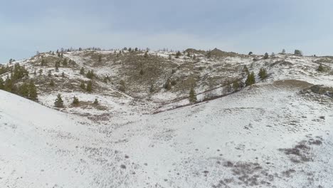 snowy mountains