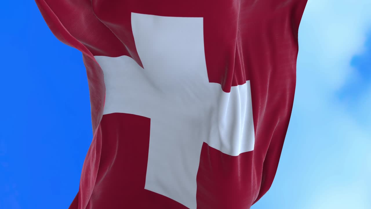 스위스 발의 끊임없는 루프.