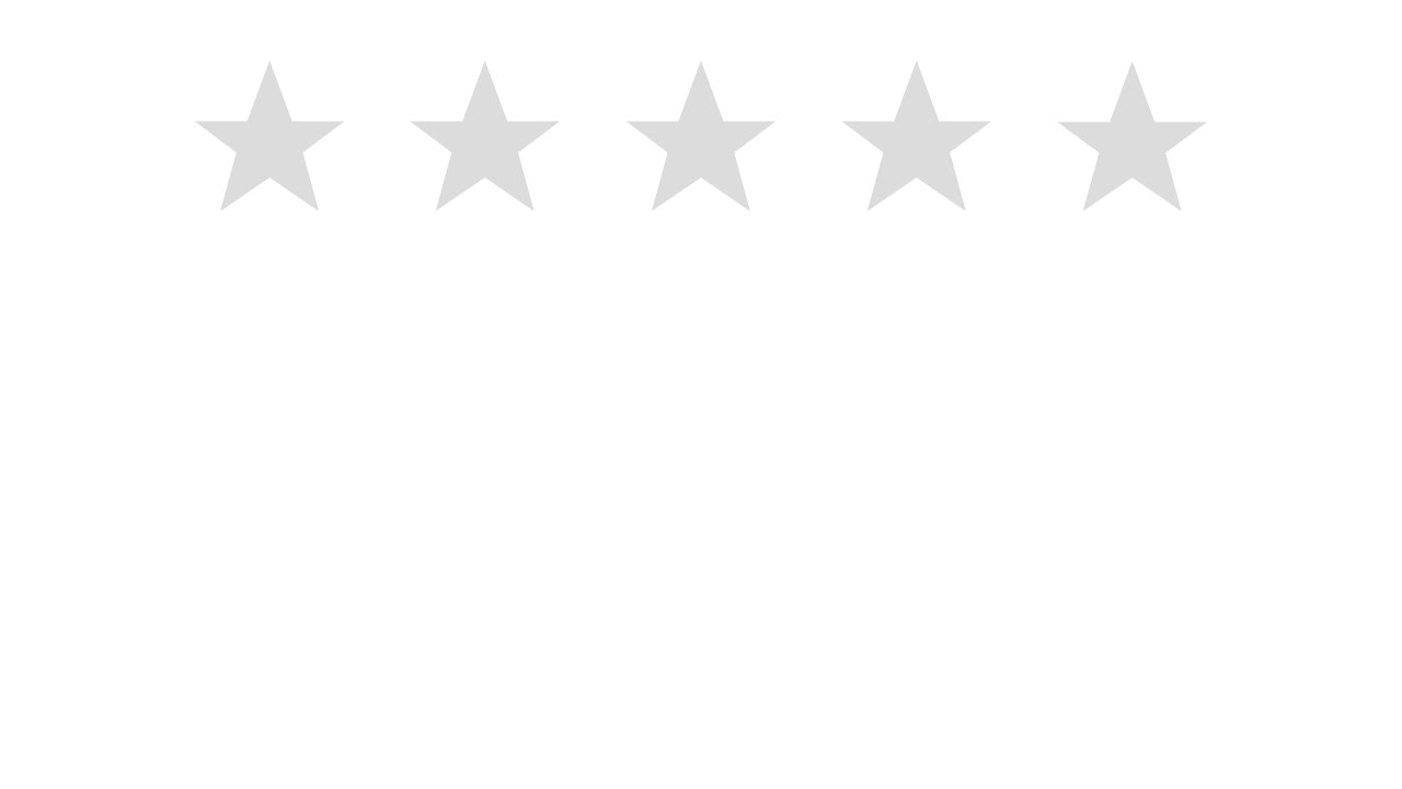 Giving rating stars. animation with optional luma matte. Alpha Luma Matte included. 4k video